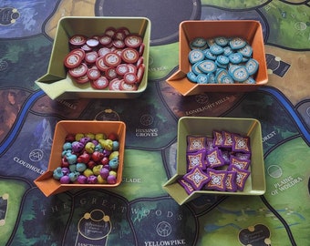 Bandejas de fichas de juego DragonTech