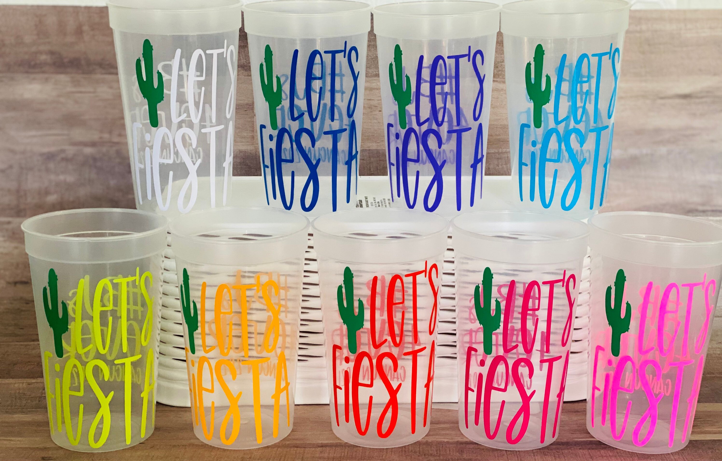 Final Fiesta- Fiesta-Bachelorette Party Cups--Bachelorette Party Favo…