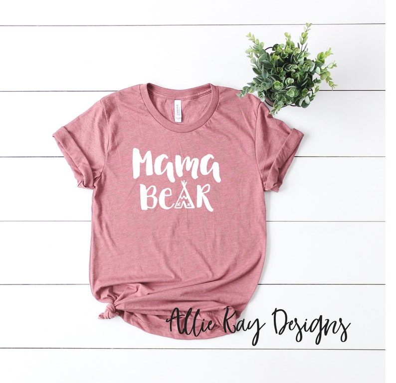Mama Bear Fashion Toddler//Infant Short Sleeve Shirt T-Shirt