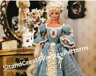 Vintage Crochet Latana Fashion Doll