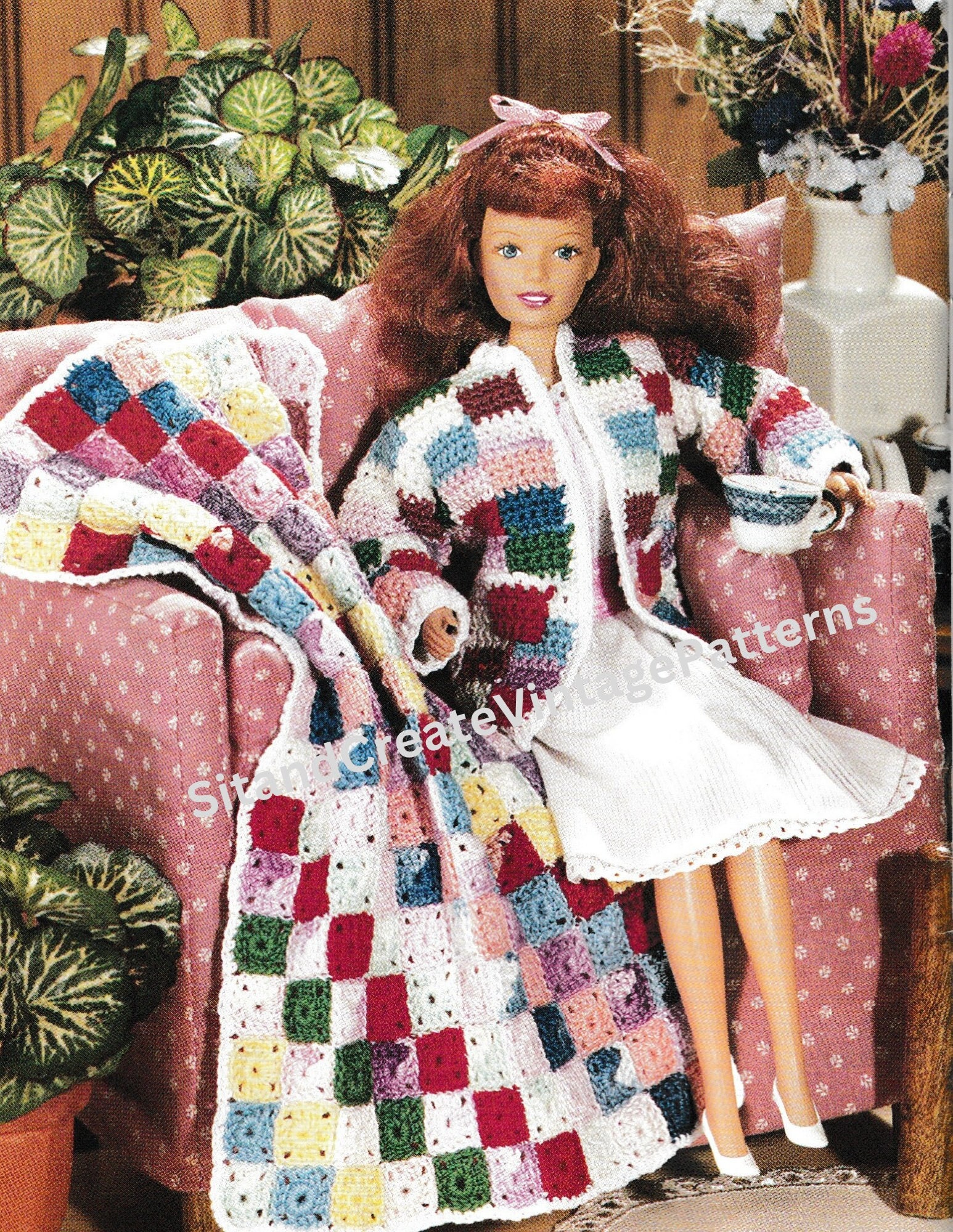 Crochet barbie sweater hotsell