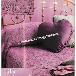 Copriletto Estivo Jacquard Dalia – 6 Colori E 4 Misure, Misto Cotone 60% E Poliestere 40%, Prodotto In Italia (Lilla, Matrimoniale Maxi 300x280)