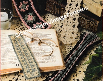 Vintage Crochet Thread Bookmarks For All