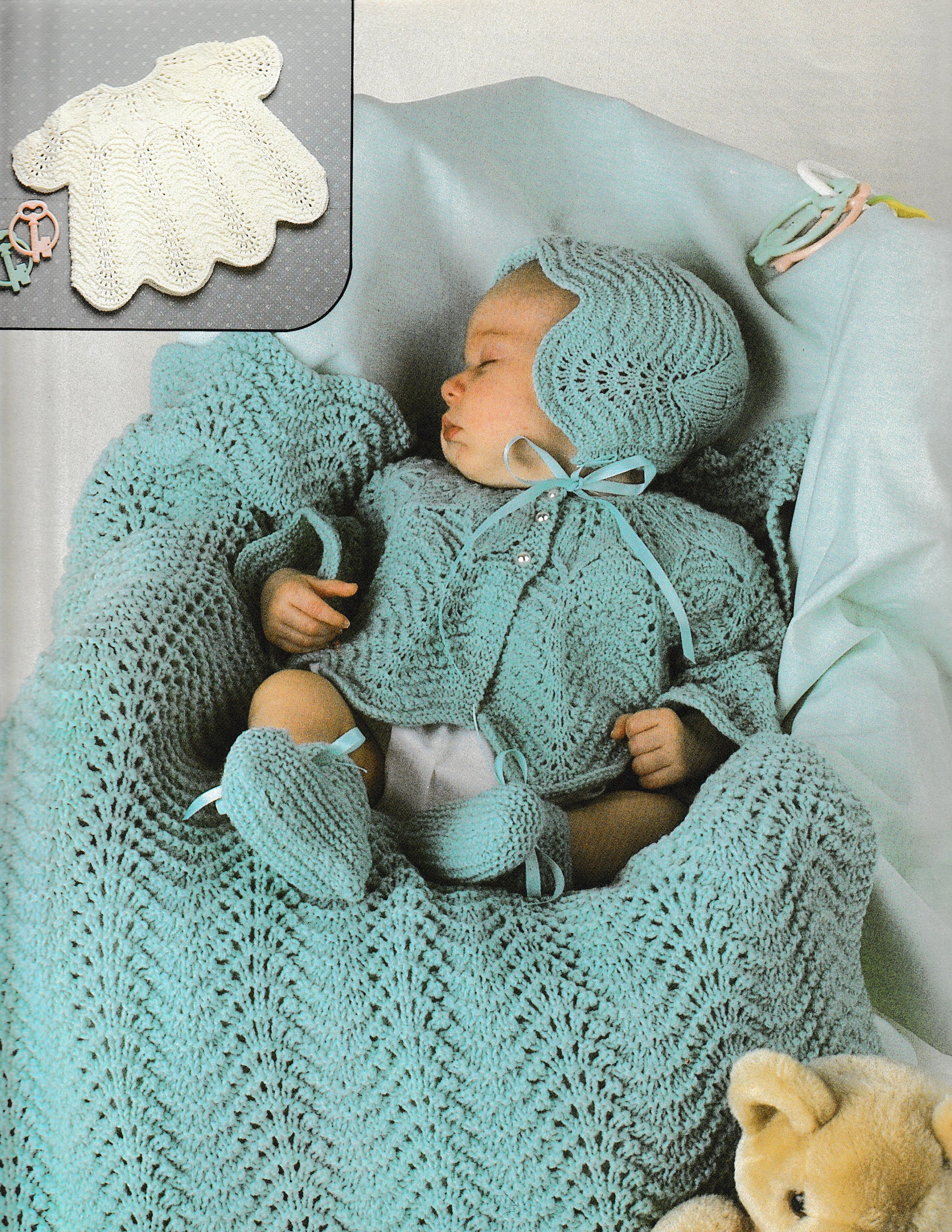 Baby Layettes Crochet/knit Set - Etsy