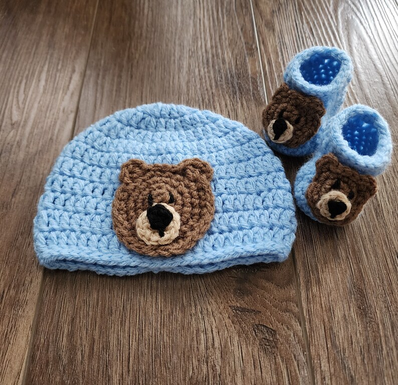 Crochet Baby Boy Layette Set Etsy