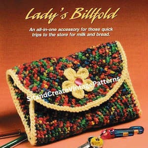 Vintage Crochet Lady’s Wallet