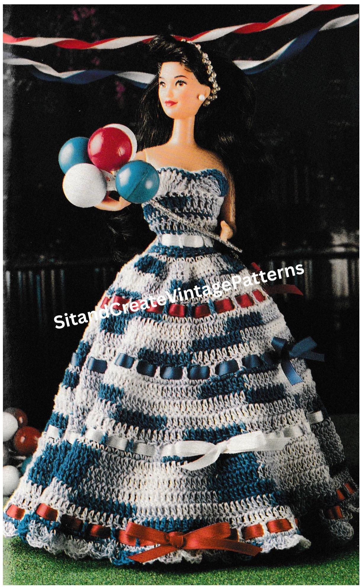 Vintage Barbie Blue Dress - Etsy