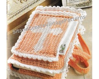 Vintage Crochet Bible Cover