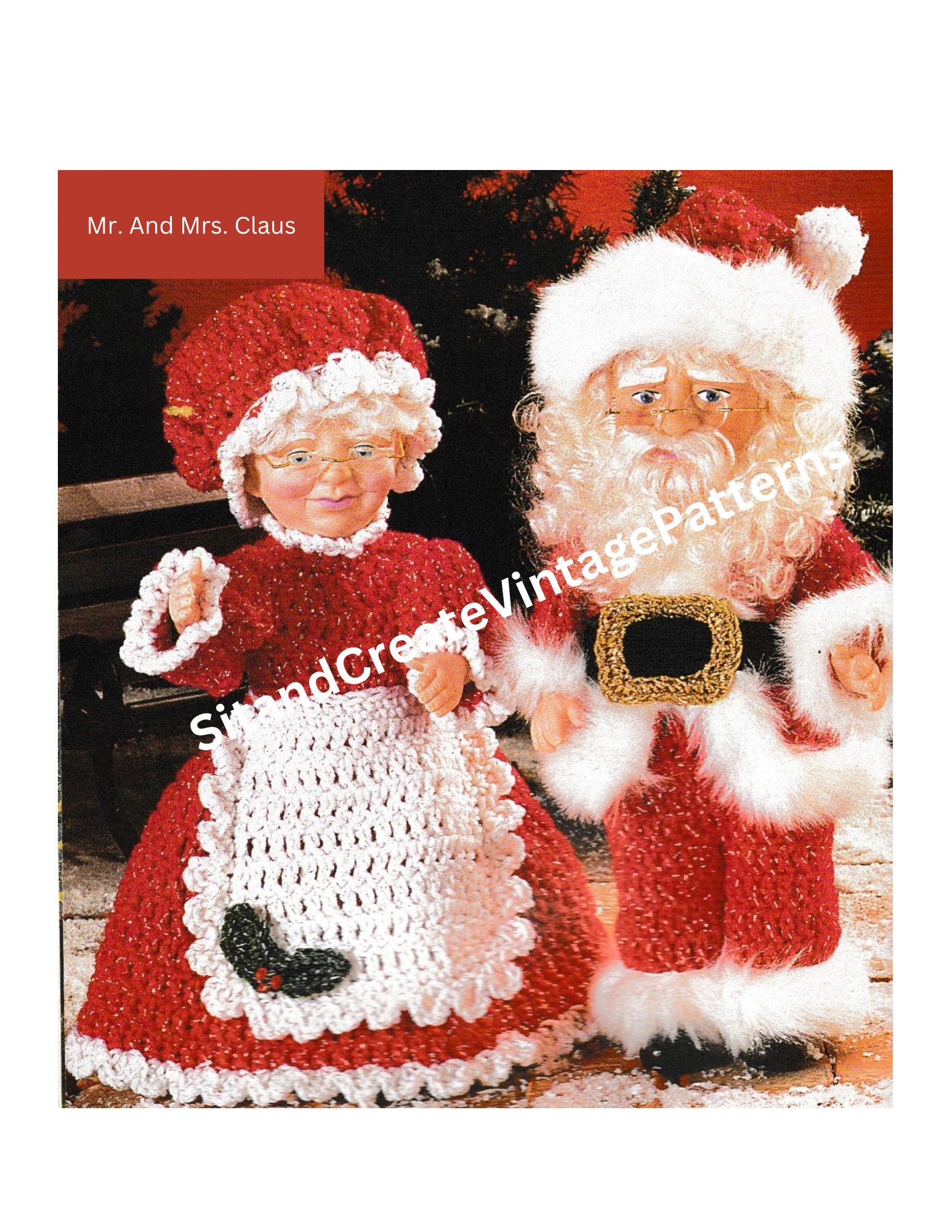 Mrs Santa Claus Doll - Etsy