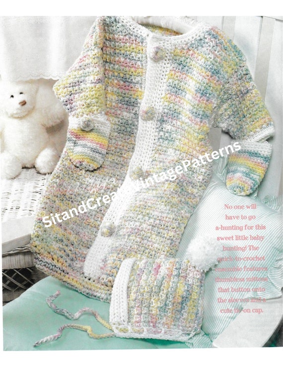 ヴィンテージ風かぎ針編みベビー用ブランケットセット - Etsy 日本