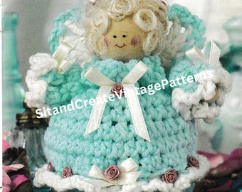 Vintage Crochet Potpourri Angel