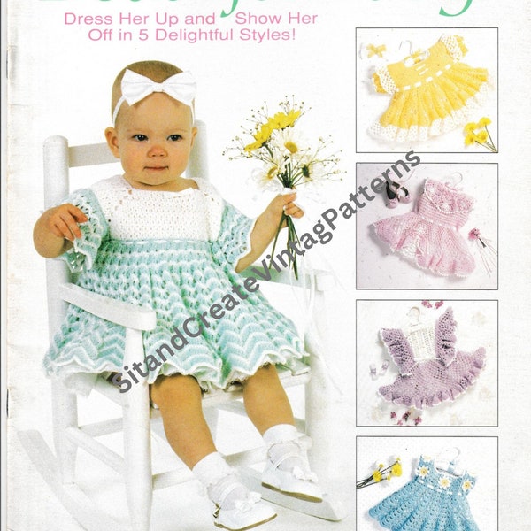 Vintage Crochet Baby Dresses