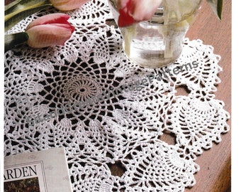 Vintage Crochet Pineapple Doily