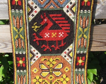 ヴィンテージ スウェーデン製 壁掛け Bäckahästen スカニア地方の民話