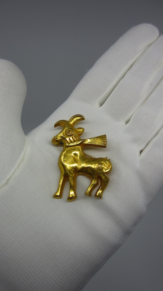 Broche Ancienne Arthus Bertrand - Emblème De Paris En Métal Argenté - Occasion