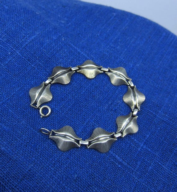 Vintage Swedish Sterling Silver Bracelet From 1962 Anton Michelsen