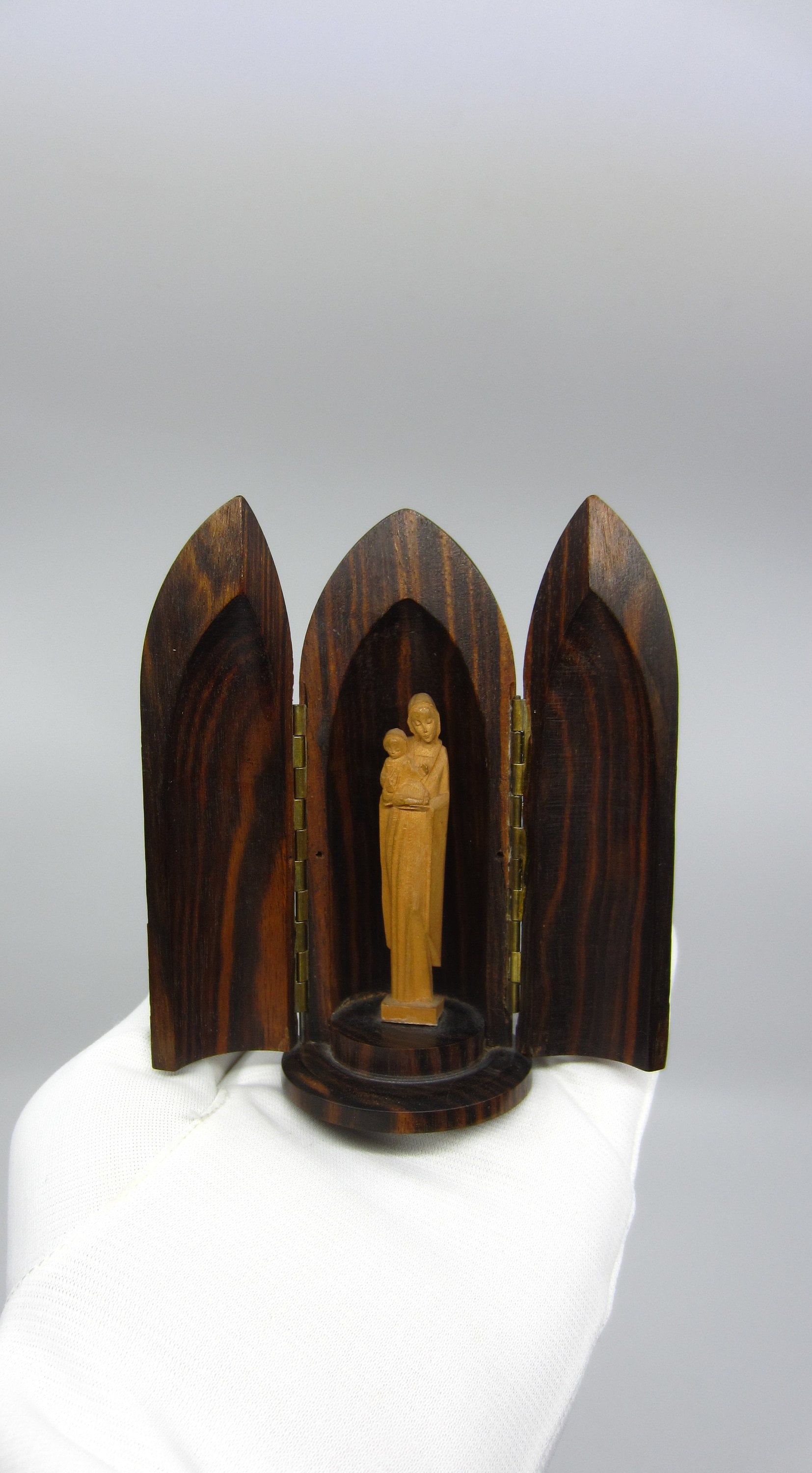 「売約済」聖母マリア像 Wood Carving by ANRI Italy 売約済」聖母マリア像 Wood Carving by ANRI Italy 売約済」聖母