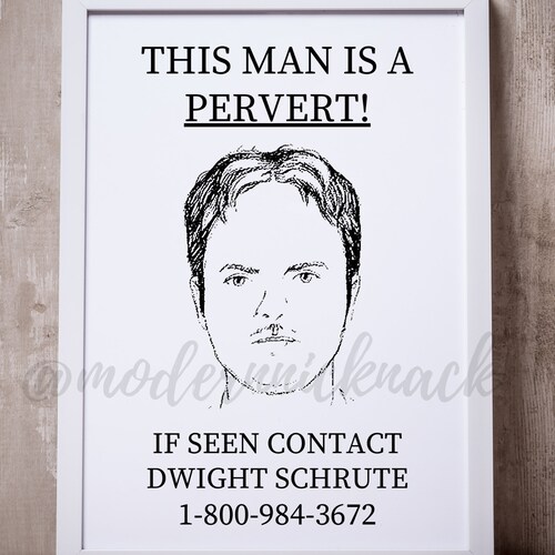 The Office Printable Poster Party Props - Etsy