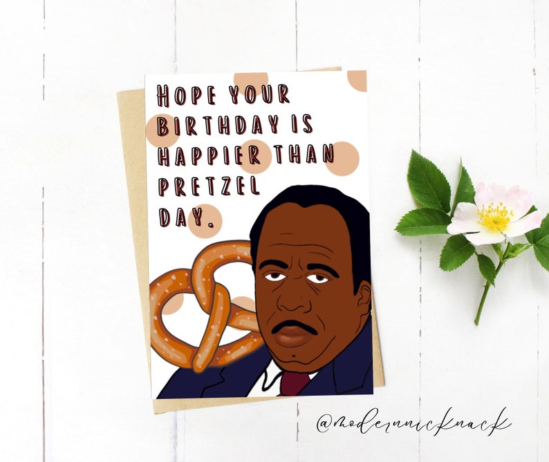 Printable the Office Birthday Card the Office Digital - Etsy