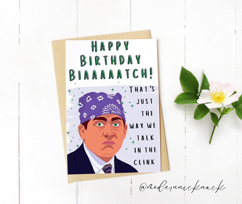 Printable the Office Birthday Card the Office TV Digital | Etsy
