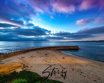 Landscape Photography-Acrylic Prints-Canvas Prints-Wall Décor-Wall Art-Home Décor-La Jolla-San Diego-Beach-Children's Pool-Free Shipping