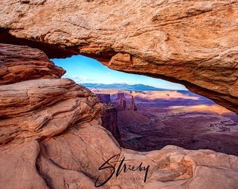 Landscape Photography-Acrylic Prints-Canvas Prints-Wall Decor-Wall Art-Home Decor-Mesa Arch-Canyon Lands-Nature-Free Shipping