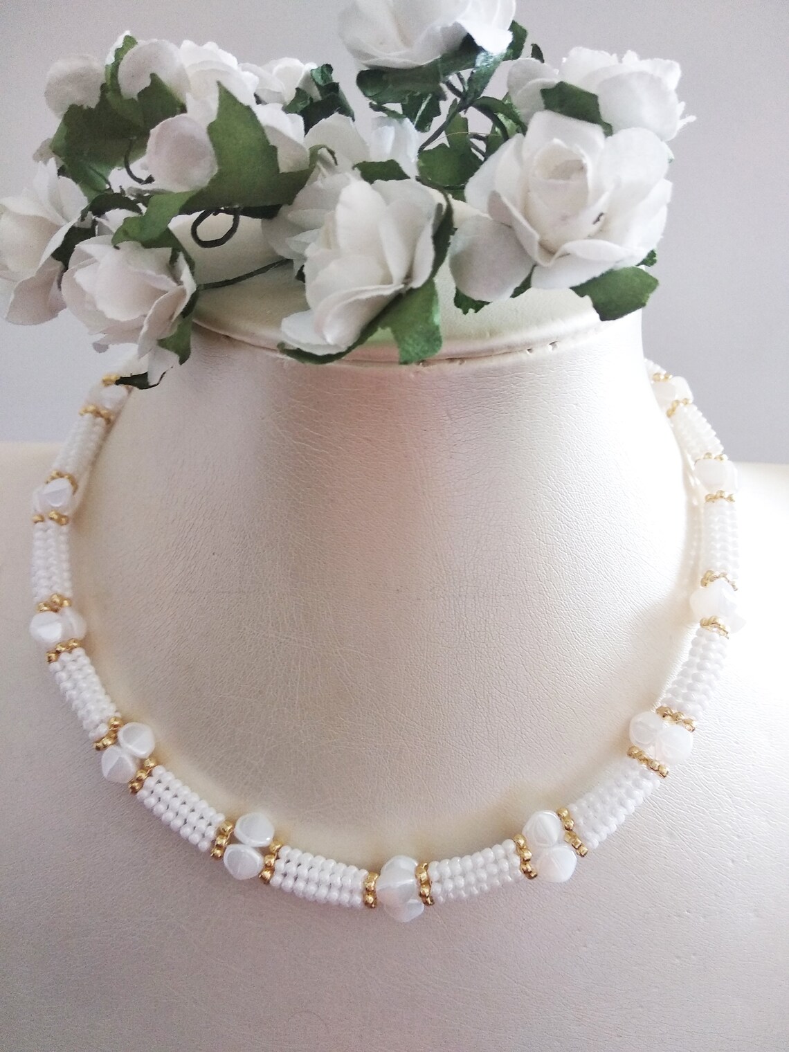 wedding day necklace brides