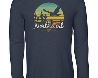 PNW Sunset Long Sleeve Shirt