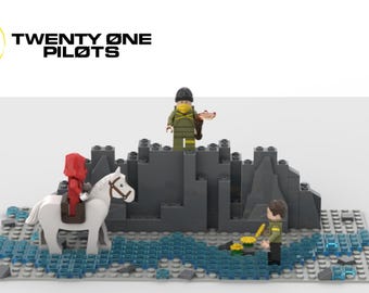 trench jumpsuit building blocks set - twenty one pilots