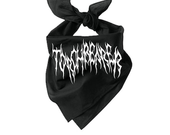 torchbearer metal font bandana | twenty one pilots