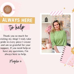 Kit de tienda Etsy para tiendas de regalos y marcas de accesorios / Plantillas coloridas para banners y listados - HGS01 Sparkle & Speckle imagen 10