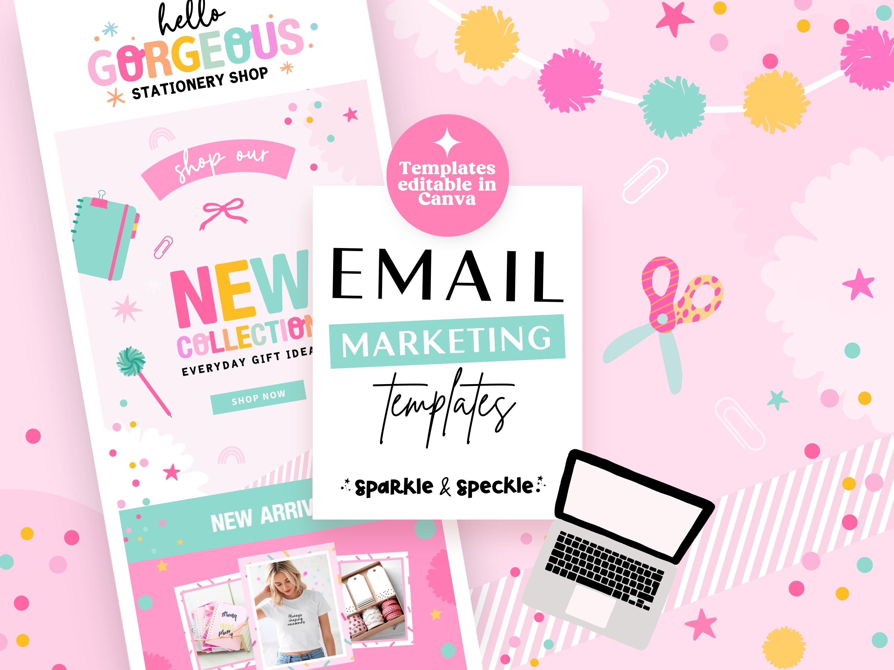 general email graphic templates - tonic site shop... Email Newsletter Templates for Gift Shops and Creative Brands ...