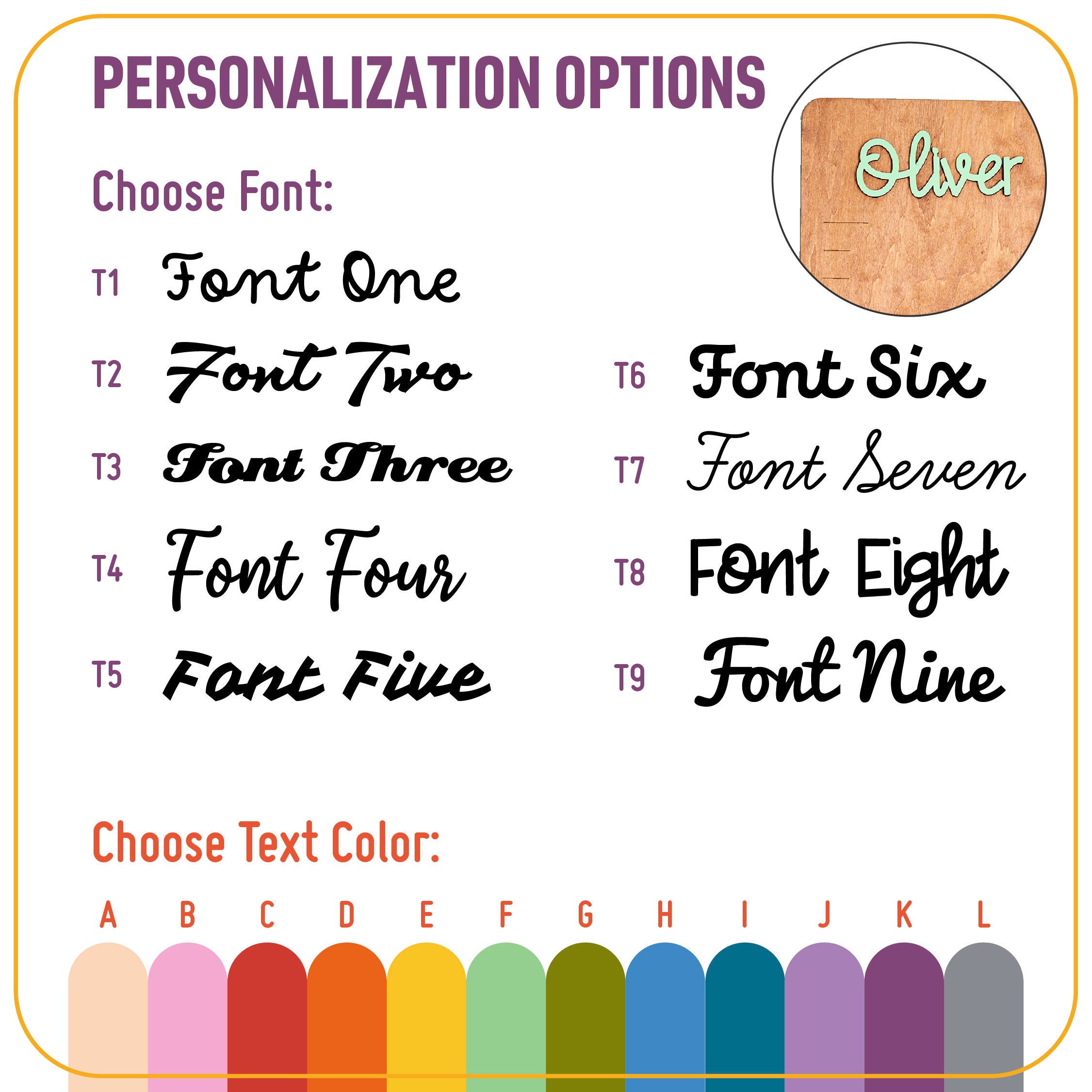 Wooden Height Chart Nursery Growth Chart Wooden Nursery Decor Baby