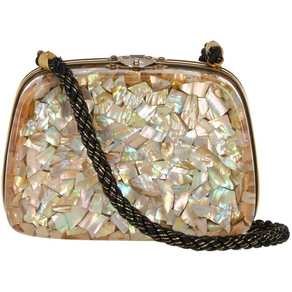 mother of pearl clutch