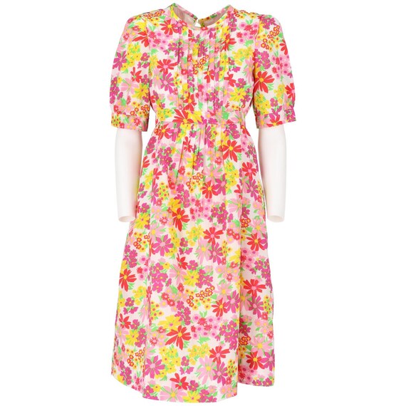 60s Floral Dress
