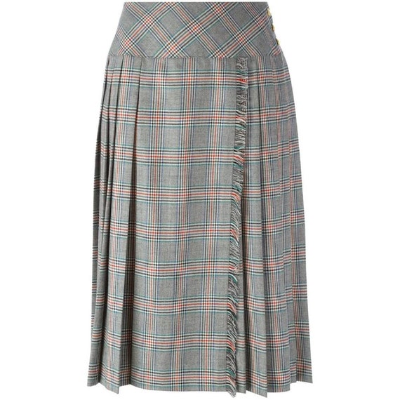 Céline 70s Prince of Wales skirt