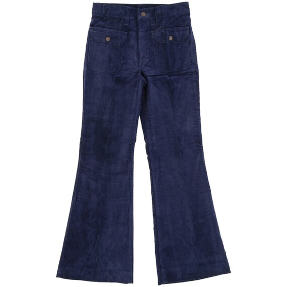 Levi's 70s blue flared trousers
