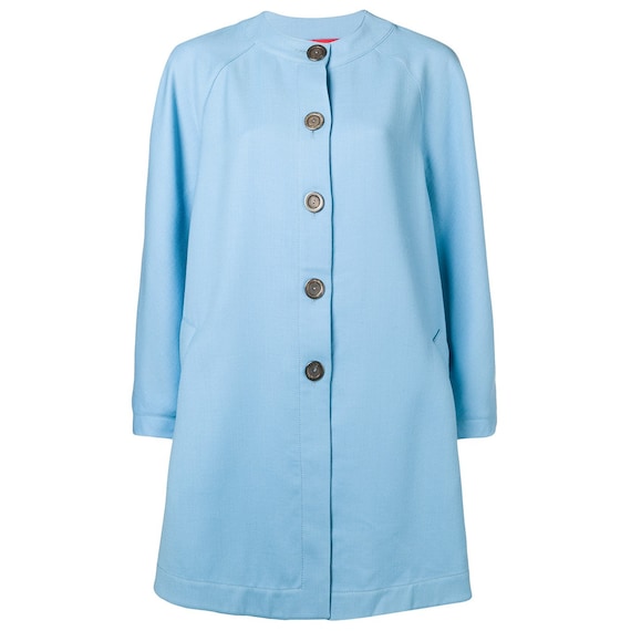 Emanuel Ungaro 80s light blue coat
