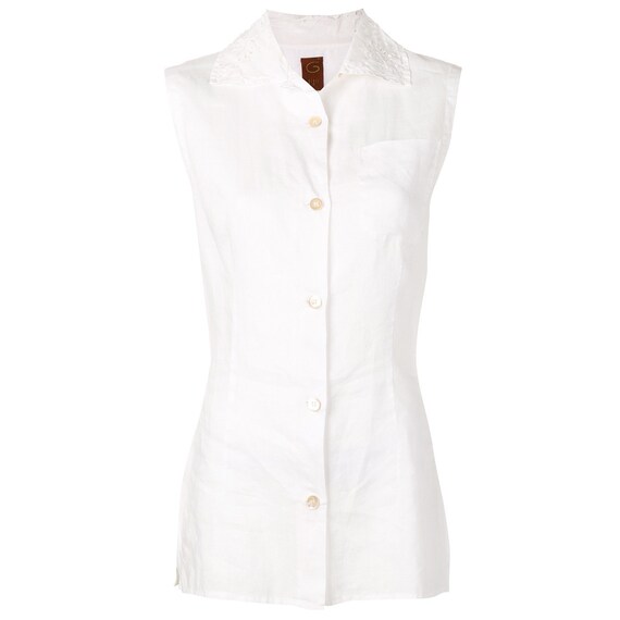 Romeo Gigli 90s sleeveless top