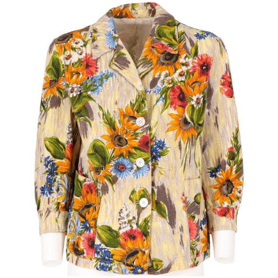 Floral 50s jacket