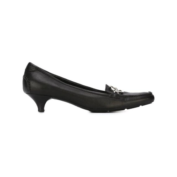 Prada 90s black kitten heels