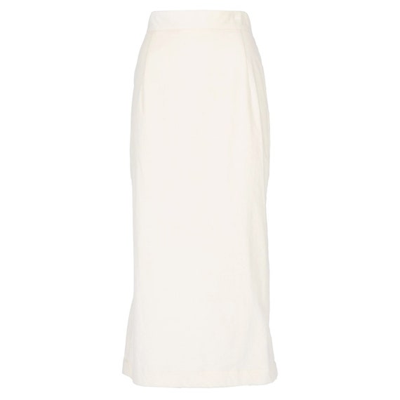 Vivienne Westwood 90s long white skirt