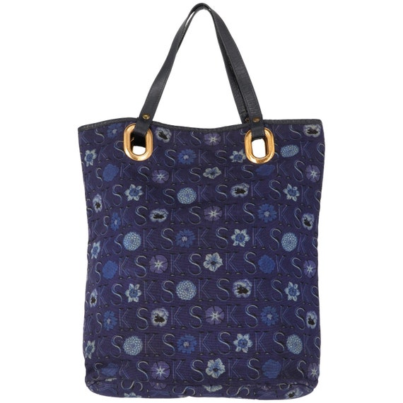 Ken Scott 70s blue shopper bag