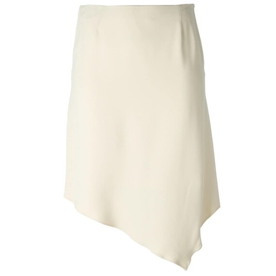 Scherrer 90s ivory asymmetric skirt