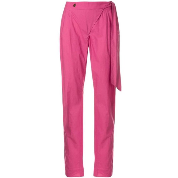 Moschino 90s pink trousers