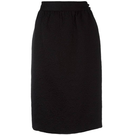 80s Emanuel Ungaro pencil skirt
