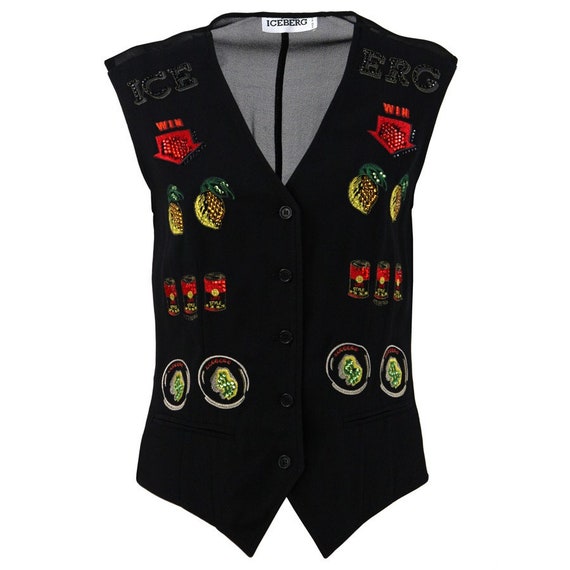Iceberg 90s waistcoat