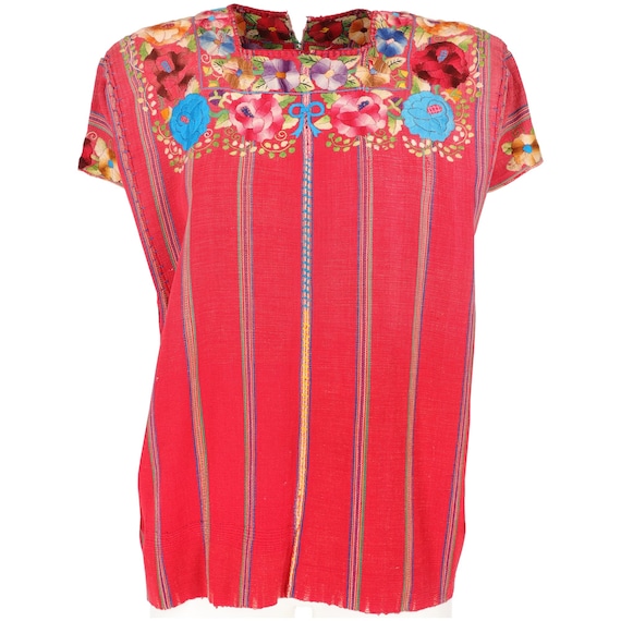 60s ethnic top with embroideries