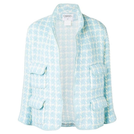 Chanel 90s checked jacket