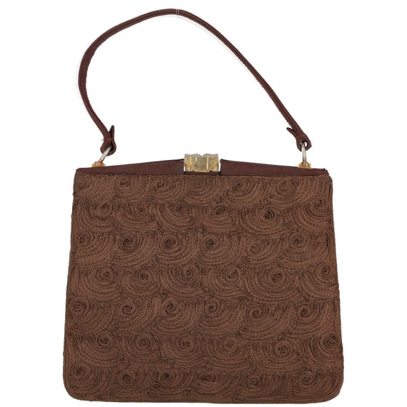 Vintage 50s brown bag